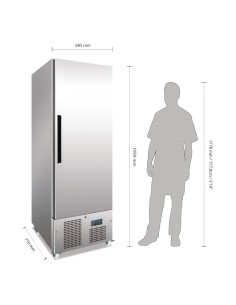 Armoire réfrigérée 1 porte 440L Polar Série G 2