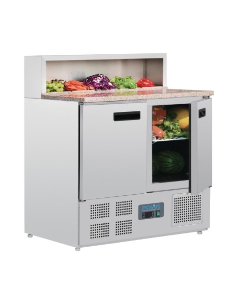 Comptoir réfrigéré à pizzas 288L Polar Série G
