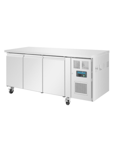 Table réfrigérée Polar Série U 3 portes 417L - 358L utiles