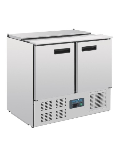 Comptoir à salade réfrigéré 240L Polar Série G - 2 GN 1/1