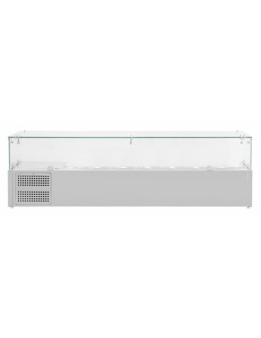Saladette réfrigérée Polar Série G 7x GN1/4 - 150W