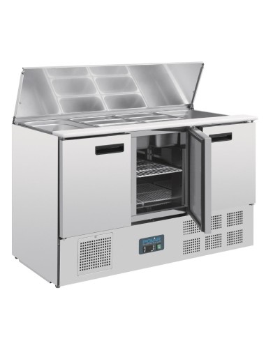 Comptoir à salade réfrigéré 368L Polar Série G