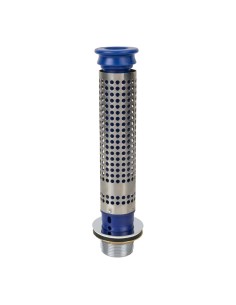 Bonde 70mm avec tube de surverse et filtre - 250mm