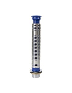 Bonde 70 mm avec tube de surverse et filtre - 300 mm