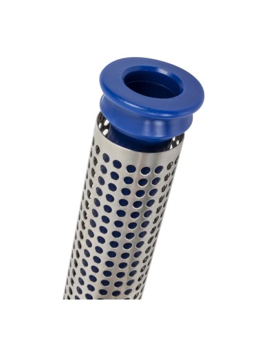 Bonde 70mm avec tube de surverse et filtre - 250mm