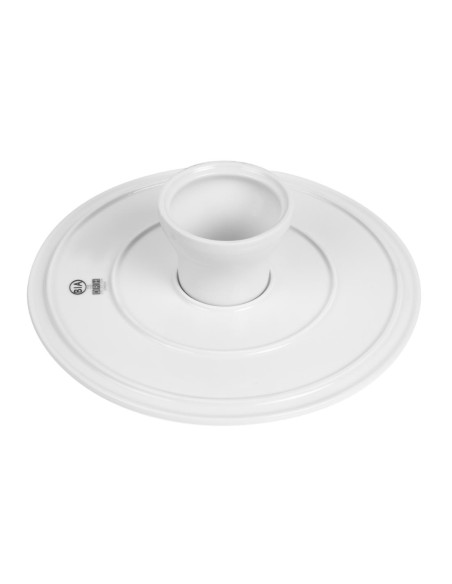 Plat à gâteau sur pied en porcelaine 330 mm - Sans Marque