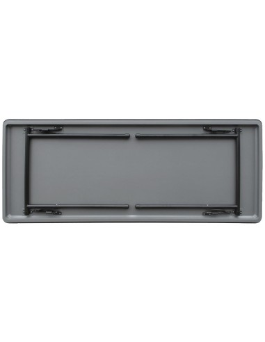 Table pliante gris ABS Bolero 1520mm - Banquet