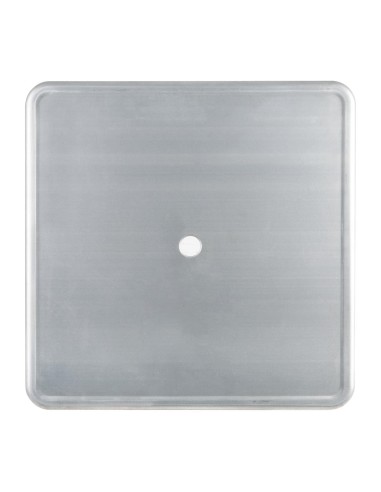 Table carrée Bolero Bistro 668 mm - acier gris