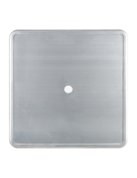 Table carrée Bolero Bistro 668 mm - acier gris