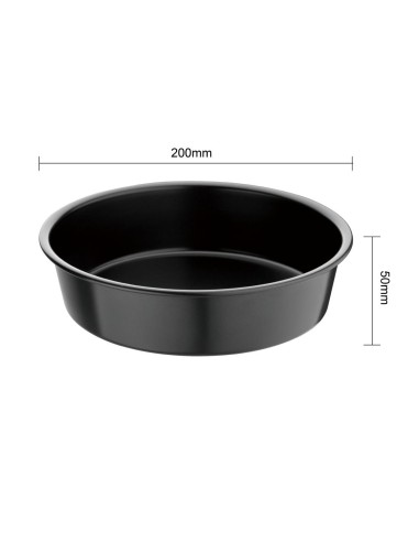 Moule à manqué antiadhésif Vogue 200mm - acier carbone