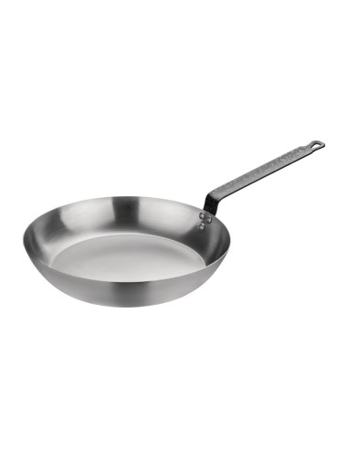 Poêle en acier carbone Vogue 305mm - robuste et uniforme