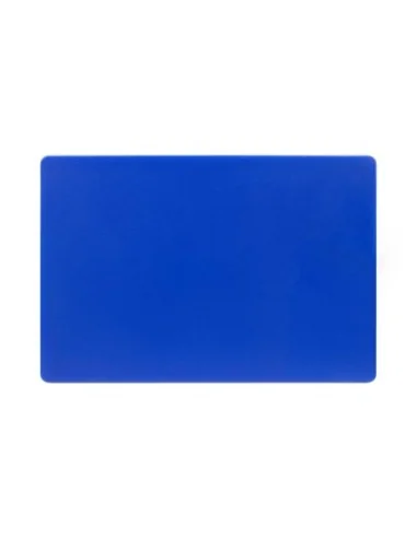 Planche à découper standard épaisse basse densité Hygiplas bleue