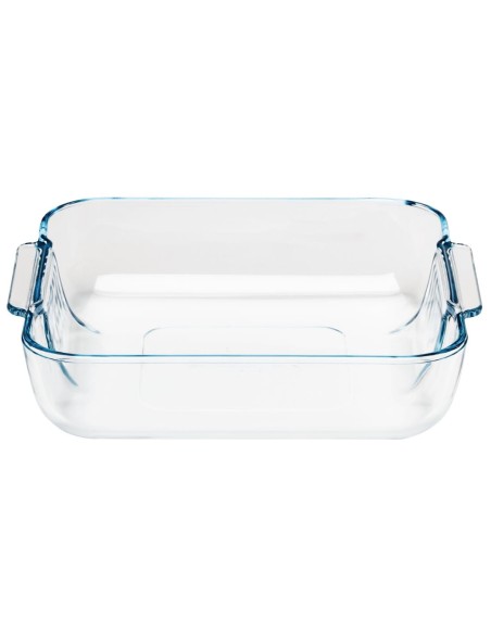 Plat carré en verre Pyrex 210 mm - 2 L
