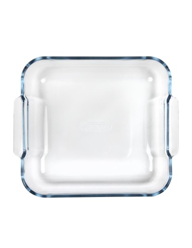 Plat carré en verre Pyrex 210 mm - 2 L