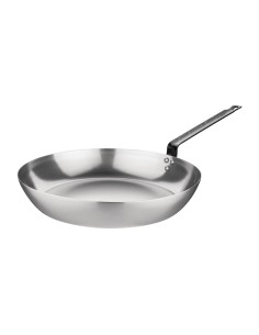 Poêle en acier carbone Vogue 255mm - cuisson uniforme