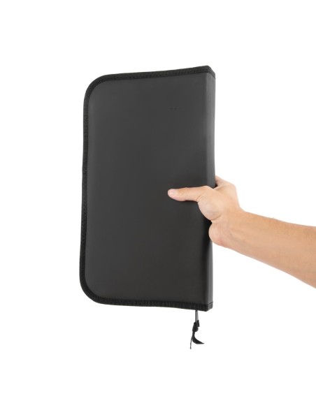 Trousse à couteaux 7 pièces Vogue - Étui professionnel noir