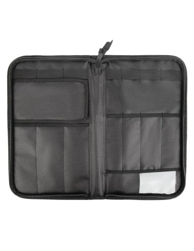 Trousse à couteaux 7 pièces Vogue - Étui professionnel noir