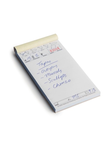 Carnets de commande autocopiants WaitRpad - lot de 10