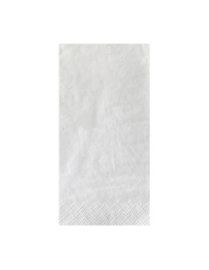 Serviettes de table blanches Fasana 400mm pliage 1/8 - lot 1000