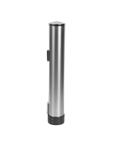 Distributeur de gobelets mural San Jamar 180-300ml - inox