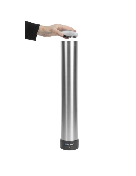 Distributeur de gobelets mural San Jamar 180-300ml - inox