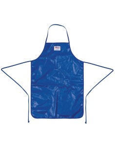 Tablier bavette Burnguard QuicKlean bleu - 640x930 mm 2