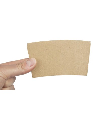 Bagues en carton ondulé pour gobelets 340-454 ml - lot 1000