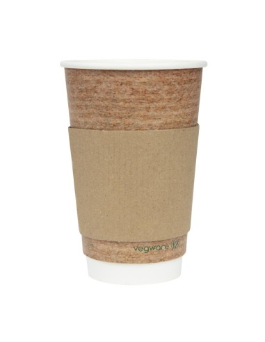 Bagues en carton ondulé pour gobelets 340-454 ml - lot 1000