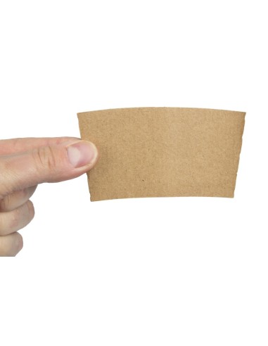 Bagues antichaleur carton 227ml Fiesta Recyclable - lot 1000