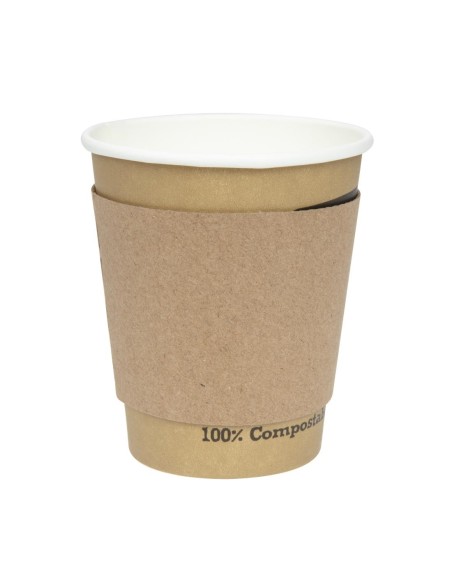 Bagues antichaleur carton 227ml Fiesta Recyclable - lot 1000