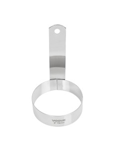 Cercle à œuf Vogue 75 mm - Manche long - Inox 2