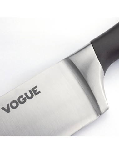 Couteau de chef Vogue Soft Grip 205mm - Inox carbone