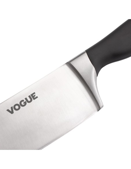 Couteau de chef Vogue Soft Grip 255mm - Noir