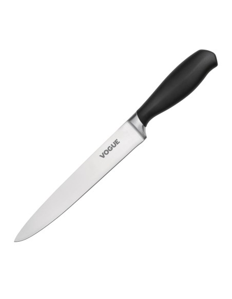 Couteau à découper Vogue Soft Grip 195mm - Noir