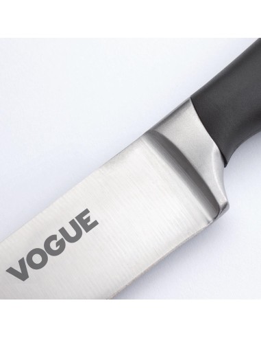 Couteau à découper Vogue Soft Grip 195mm - Noir