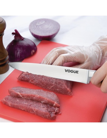 Couteau à découper Vogue Soft Grip 195mm - Noir