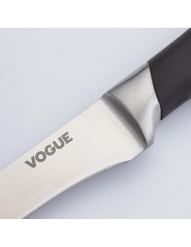 Couteau à désosser Vogue Soft Grip 130mm - Noir