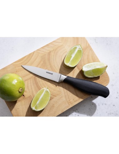Couteau d'office Vogue Soft Grip 90mm - Noir
