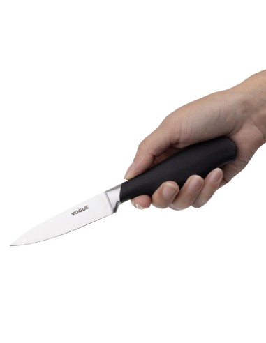 Couteau d'office Vogue Soft Grip 90mm - Noir