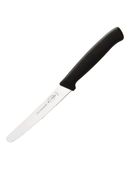 Couteau tout usage denté Dick Pro Dynamic 110mm - Noir