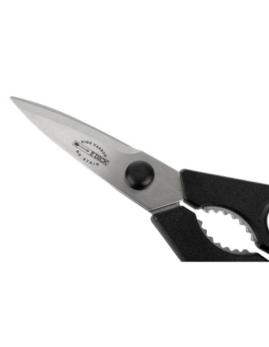 Ciseaux de cuisine Dick - 20 cm - Inox noir