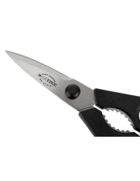 Ciseaux de cuisine Dick - 20 cm - Inox noir
