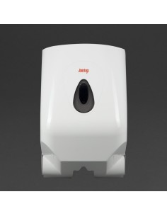 Distributeur Jantex blanc à alimentation centrale - Compact et hygiénique