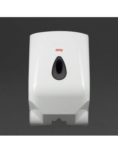 Distributeur Jantex blanc à alimentation centrale - Compact et hygiénique