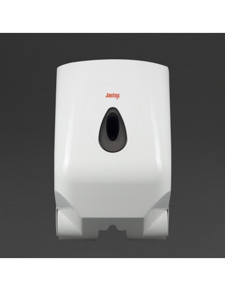Distributeur Jantex blanc à alimentation centrale - Compact et hygiénique