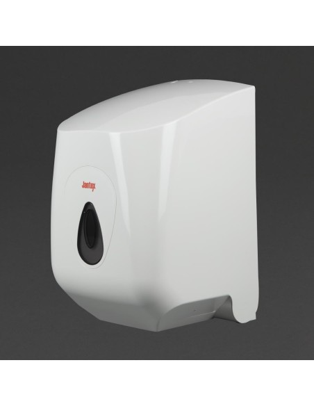 Distributeur Jantex blanc à alimentation centrale - Compact et hygiénique