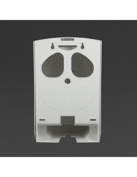 Distributeur Jantex blanc à alimentation centrale - Compact et hygiénique