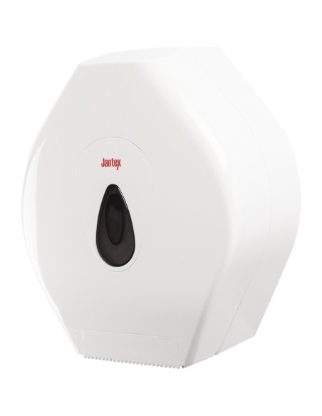 Distributeur Jumbo Jantex - Blanc, robuste 325x280x145 mm