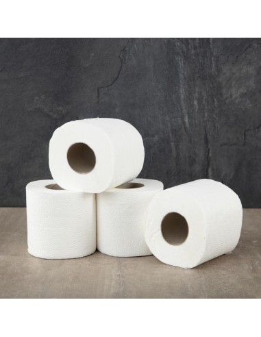 Rouleaux papier toilette Jantex Premium 3 plis - Lot de 40