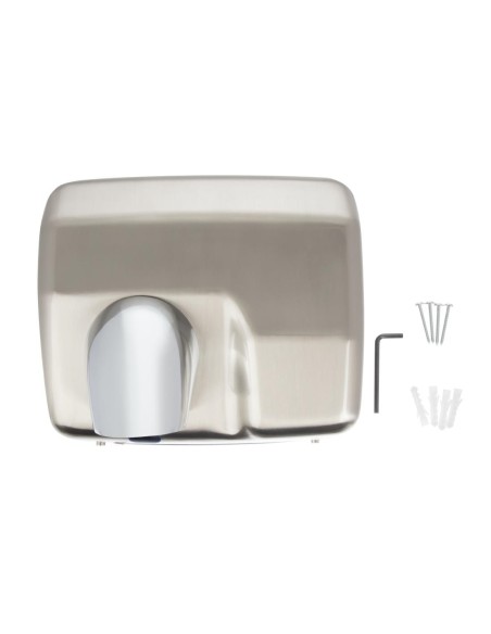 Sèche-mains automatique Jantex 2.5kW inox - 360°